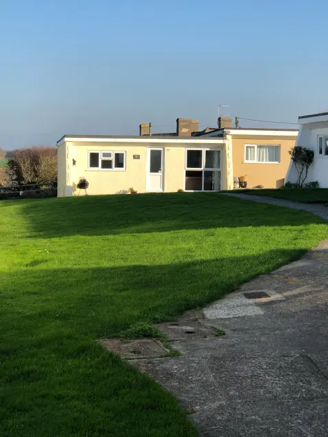Holiday Chalet in Widemouth Bay Holiday Village, Bude - path to sandy beach. - Image 1