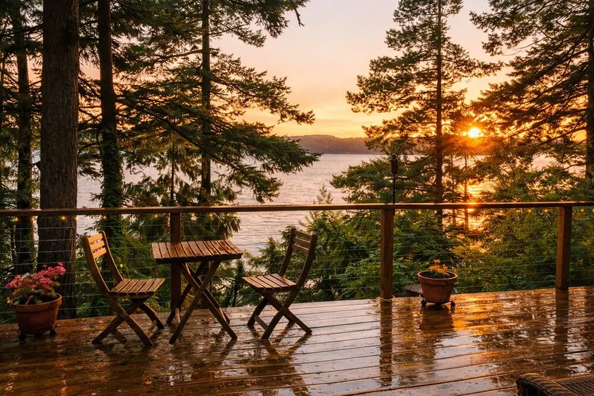 Oceanfront Cottage, with private beach - Image 1