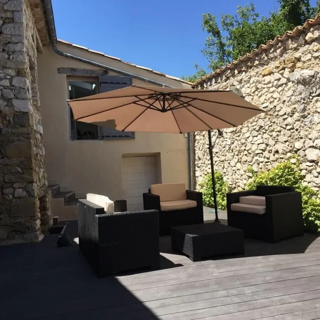 Casa vacanze 'Luxueuse Bergerie Pied Du Ventoux' con vista sulle montagne, terrazza e Wi-Fi - Image 1