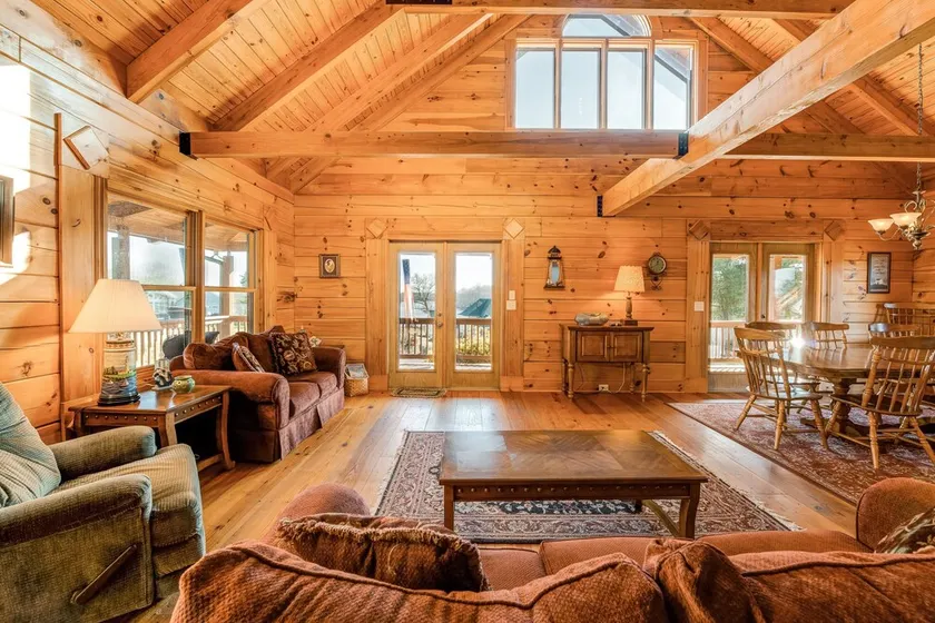 Dog-friendly, lake view cabin w/ furnished decks, Ping-Pong & darts - Image 1