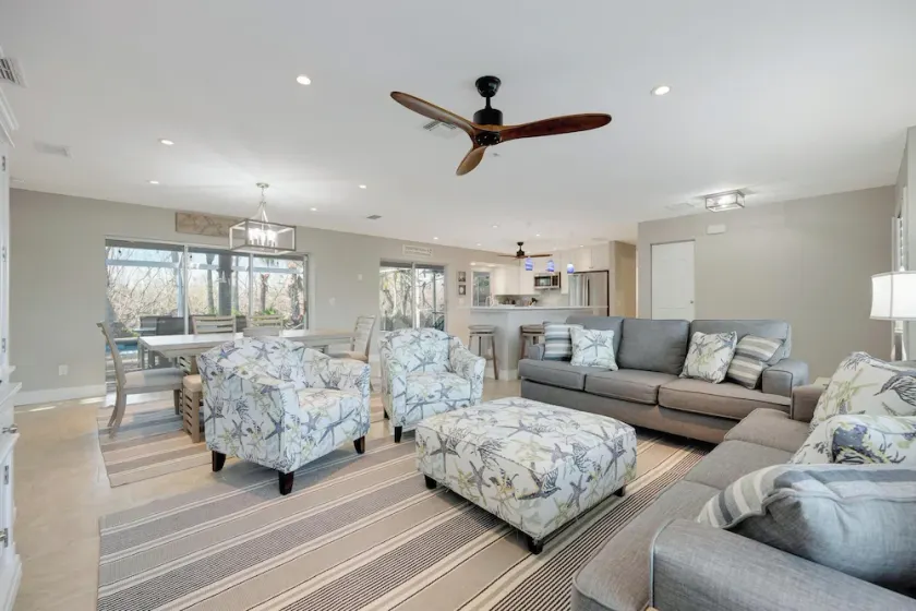 Sanibel Island Beach Hjem med privat pool i Dunes Golf Community! - Image 1