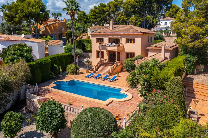 Spacious Luxury 3 Bedroom Villa In Moraira with Large Private Pool and Sea Views - Image 1