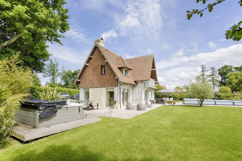 proche deauville. Location maison recente piscine et jacuzzi - Image 1