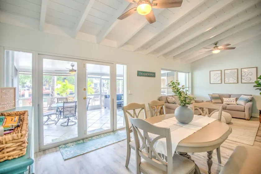 Tradewinds - Beautiful, Private Backyard, XL Porch.  Canal, Pool Club, 2 Kayaks. - Image 1