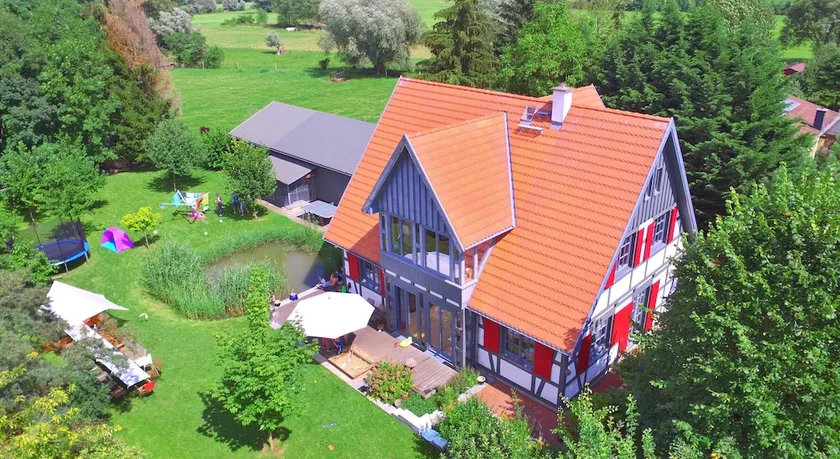 Half-timbered house on the lake for groups up to 23 guests, with event room and extra kitchen - Image 1