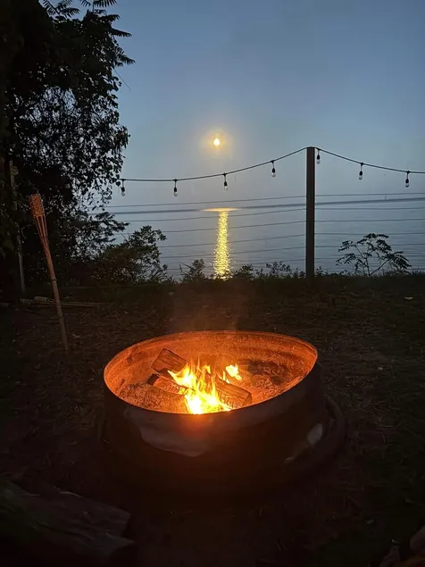 Private Beach, Canoe Available for Use. Free Fire wood - Image 1