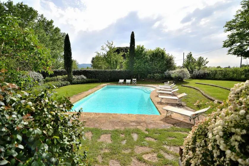 My tuscan apartment- panoramic villa with pool in the Florentine countryside! - Image 1