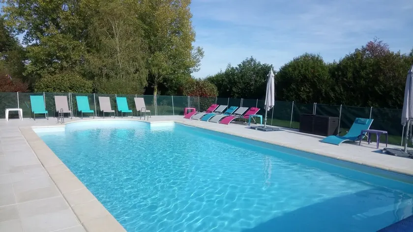 Grande turismo rural La Champeigne para 15 pessoas com piscina exterior aquecida *** - Image 1