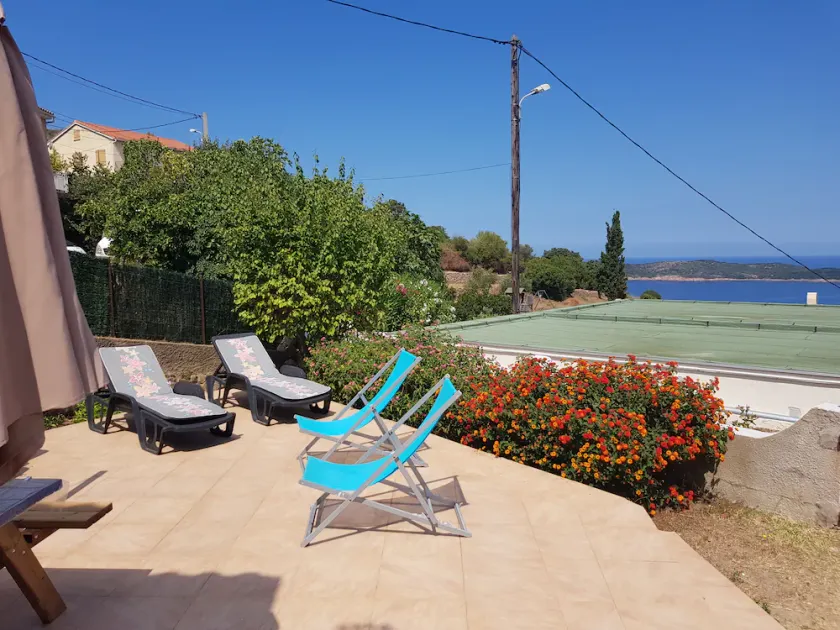 'U Serenu', pte villa clim, 3*,3 ch, avec terrasse, surplombant la plage du Peru - Image 1