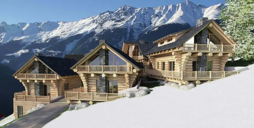 Cosy modern Canadian wooden chalet - Image 1