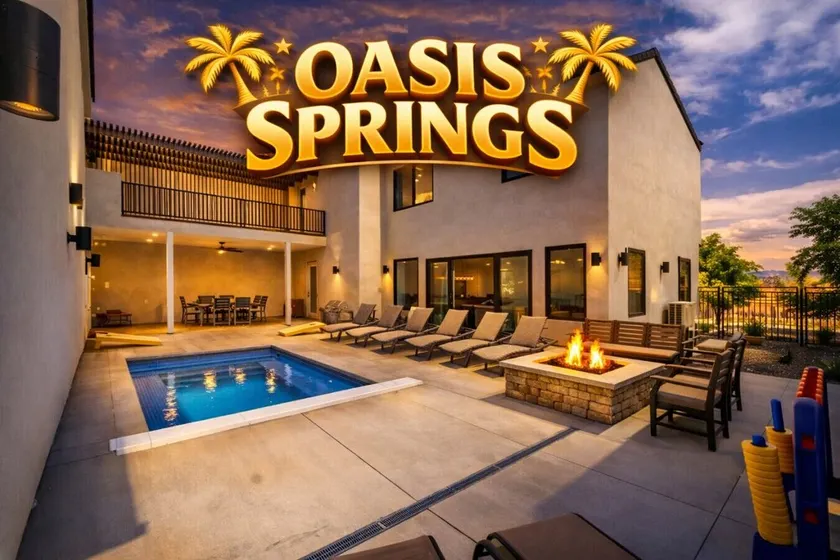 Oasis Springs offers mini golf, private pool, mins from the dunes! - Image 1