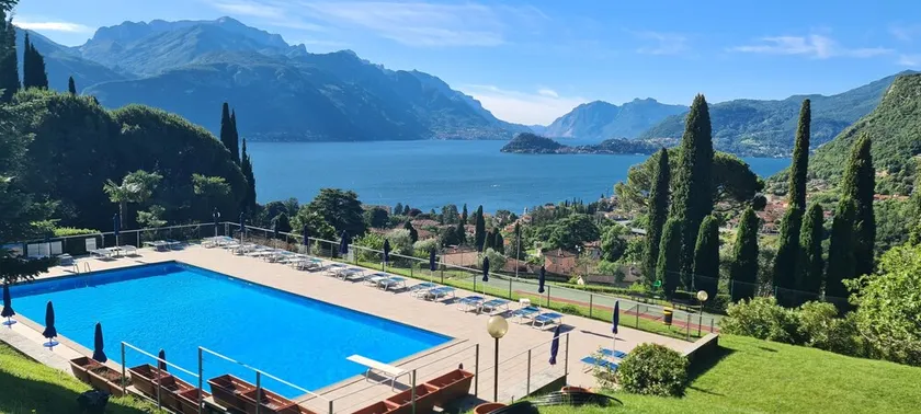 Italienische See-Wohnung mit großem Swimmingpool, Tennisplatz, Seeblick - Image 1