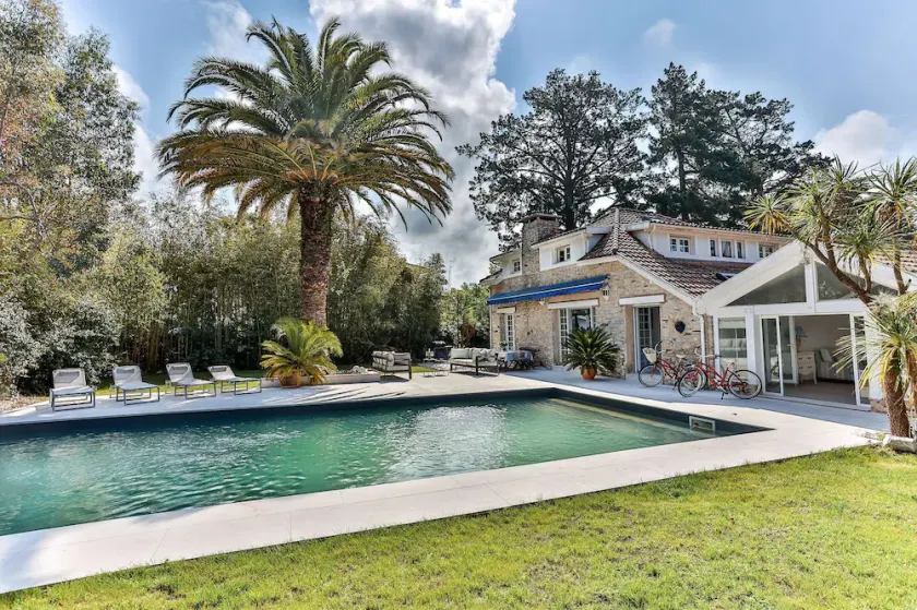 Embruns - Location vacances capbreton superbe villa avec jardin et piscine chauffée - Image 1