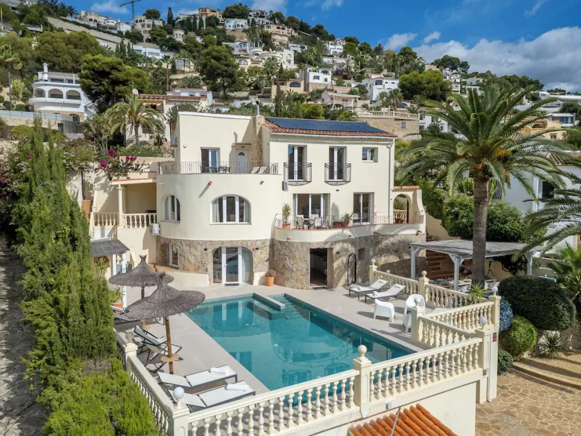 Large Villa with sea view in delightful Benissa Montemar (Costa Blanca North) - Image 1