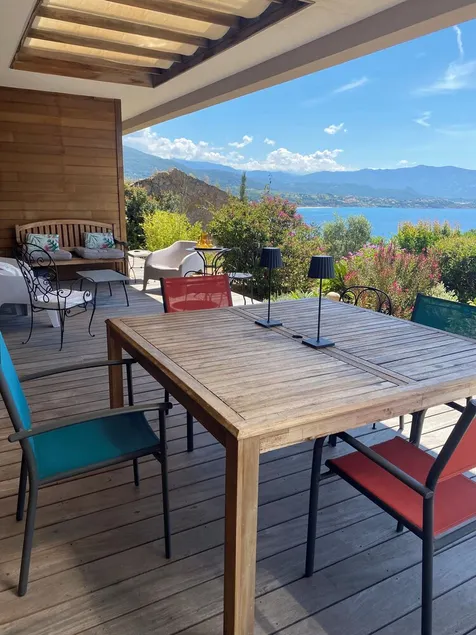 Beachfront villa with breathtaking views of the Gulf of Sagone! - Image 1