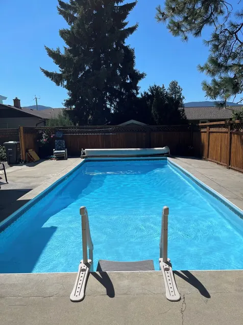Bright poolside walkout two bedroom basement suite in the Okanagan - Image 1