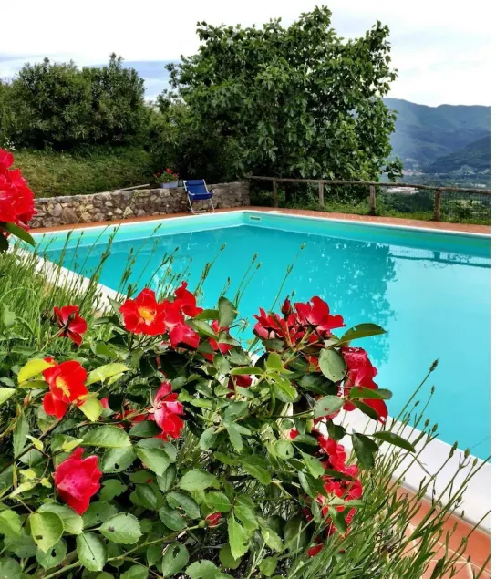 Toskanisches Bauernhaus in den Hügeln mit atemberaubender Aussicht und Pool - in der Nähe von Barga, Castelnuovo - Image 1