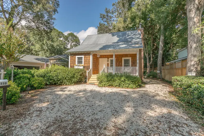 Little Gingerbread Cabin Two Bedroom Two Bath Home with Rocking Chair Porch - Image 1
