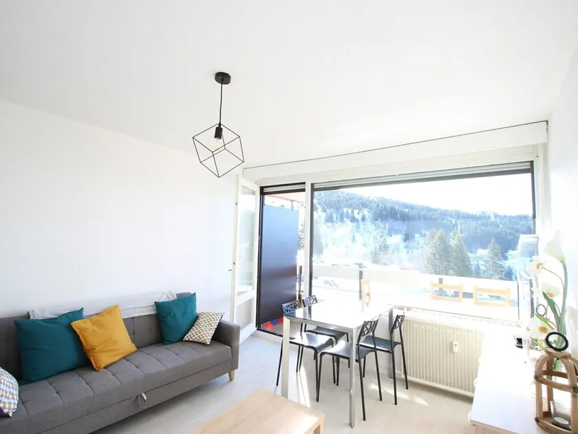 Studio Kabine in Pistennähe, Süden, Balkon, Haustiere erlaubt - Image 1