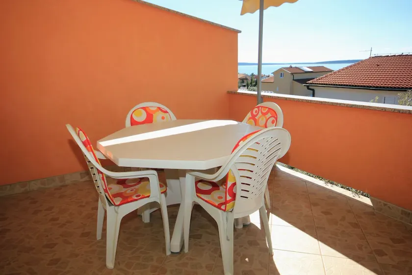 One bedroom apartment with terrace and sea view Mandre, Pag (A-9354-c) - Image 1