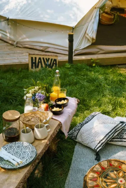 Glamping in Stunning Bell Tent in Bohemia - Image 1