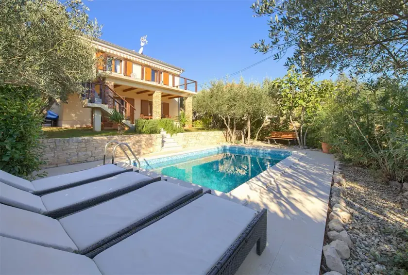 Villa Rustika mit Pool & wunderschönem Meerblick - Image 1