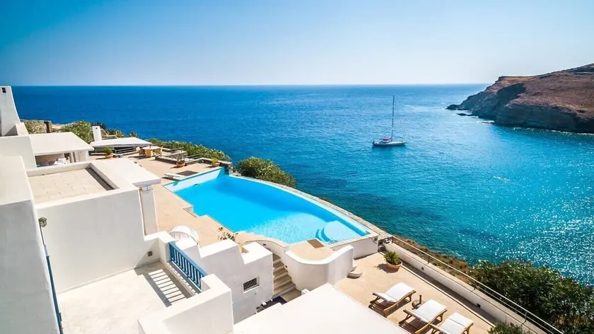 Villa BluEros · 8BR Syros Estate · Infinity Pool - Image 1