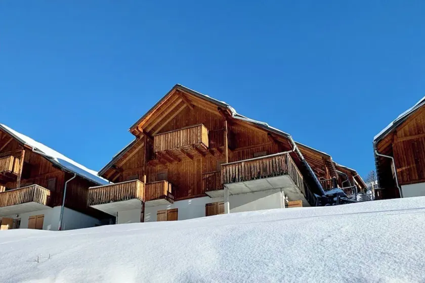 Wohnung für 6 Personen, Holzchalet, Schwimmbad, Sauna & Hammam - St-Jean-d'Arves - Image 1