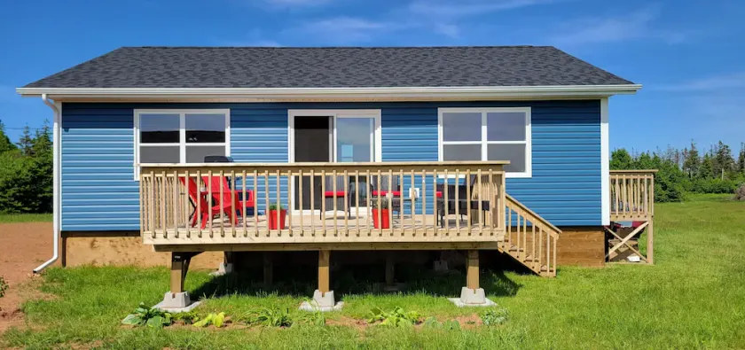 Centrally located brand new cottage in PEI overlooking Darnley Basin. Sleeps 4-6 - Image 1