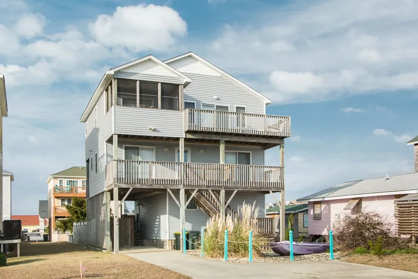 La vie est belle: 4 BR / 3 BA maison à Nags Head, pour 8 personnes - Image 1