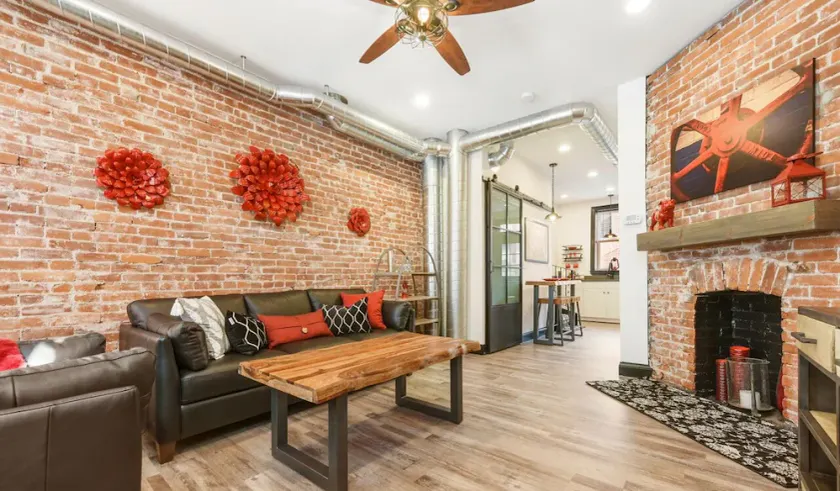 HostWise Stays - Prime Location in Lawrenceville, Exposed Brick 2BR Home - Image 1