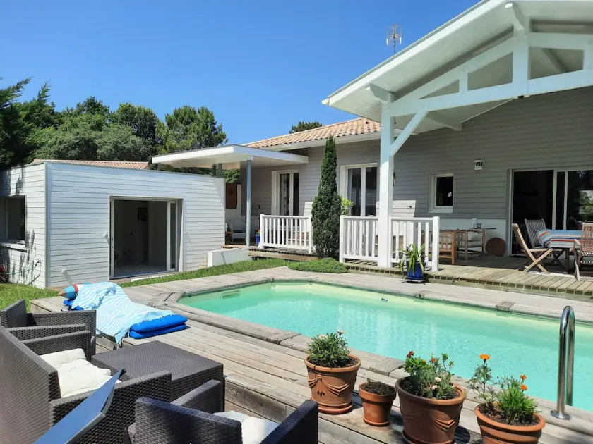 Seignosse GOLF - Villa mit beheiztem Pool, 5 Minuten vom Meer entfernt - Image 1