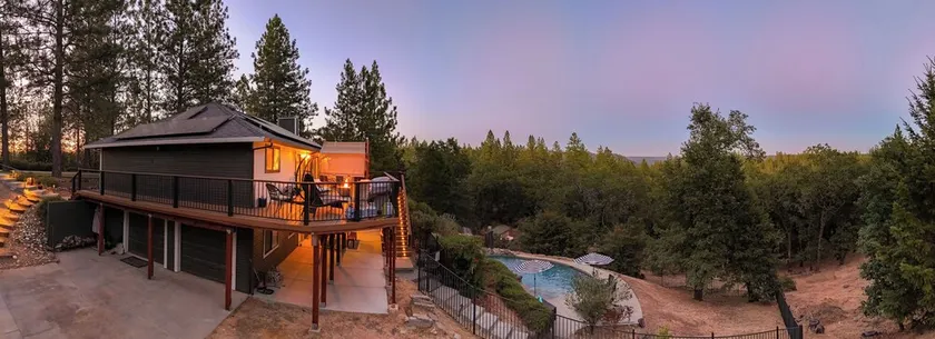 Retraite isolée de 5 acres avec piscine privée et jacuzzi - superbes vues ! - Image 1