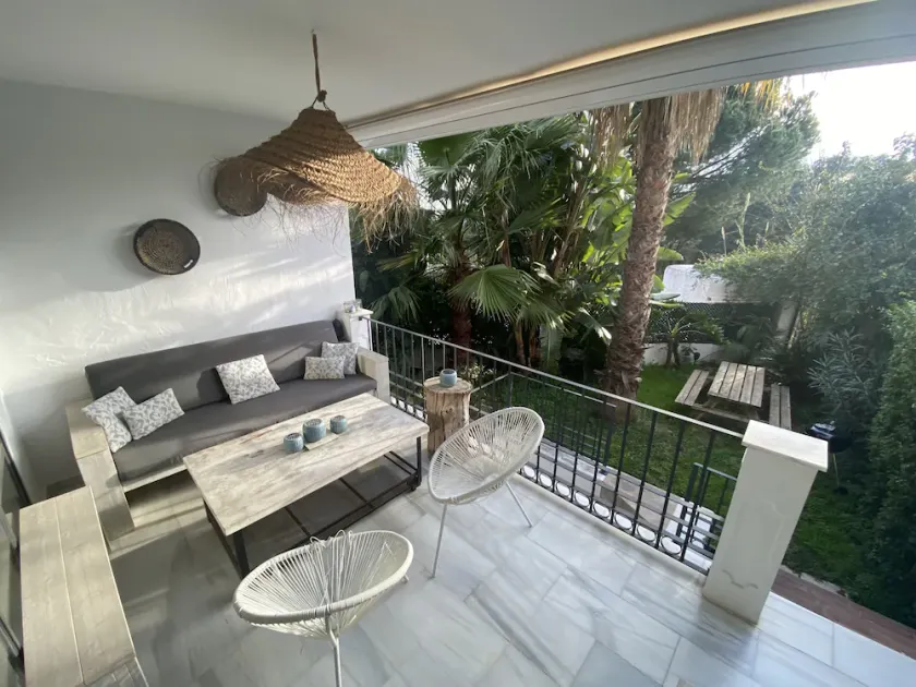 Cozy townhouse 300 meters from the most beautiful beach in Marbella free wifi - Image 1