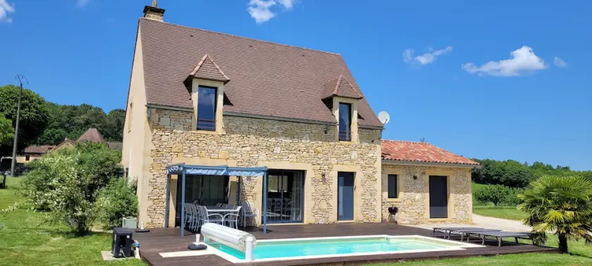 Komfortabelt Périgourdine hus / privat opvarmet pool / 10 km Sarlat - Image 1