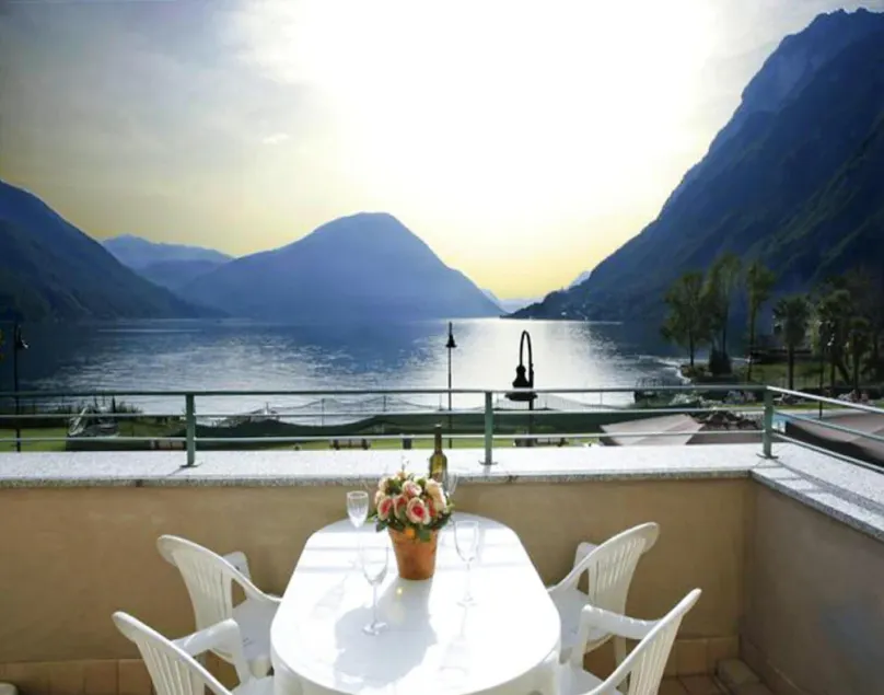 Flat in Porlezza With Mountain View - Image 1