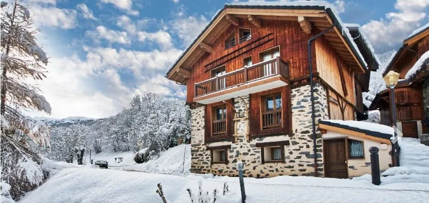Chalet Meribel 3 * in un vecchio fienile a volta. - Image 1