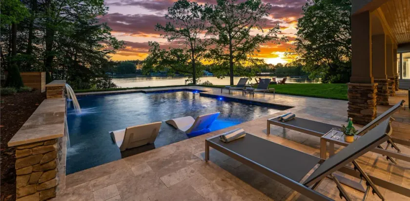 Waterfront Home | Heated Pool | Game Room | Separate Apartment | Sleeps 18 | Sunset on Ballycastle - Image 1
