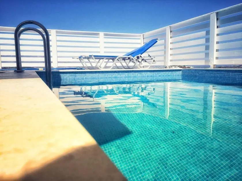 Luxury apartment in Crete with private pool, sea and mountain views. - Image 1