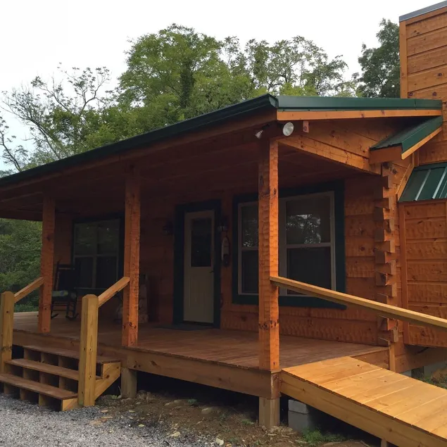 Honeymoon/couples Retreat -  Private Custom Built Log Cabin - Wi-fi - Image 1