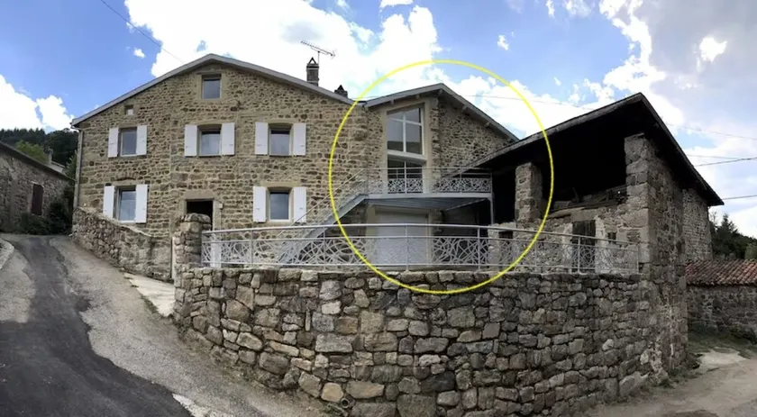 5-person gîte in a typical Ardèche stone house. - Image 1