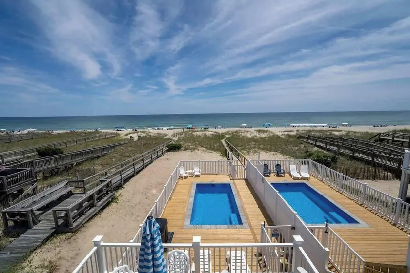 Pure Paradise by Carolina Getaway - Oceanfront 5BR Home w/ Heated Pool - Image 1