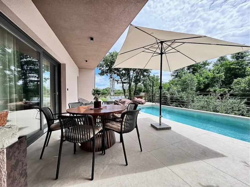 Villa Veros for 5 people near Labin - Rabac with private pool & kids playground - Image 1