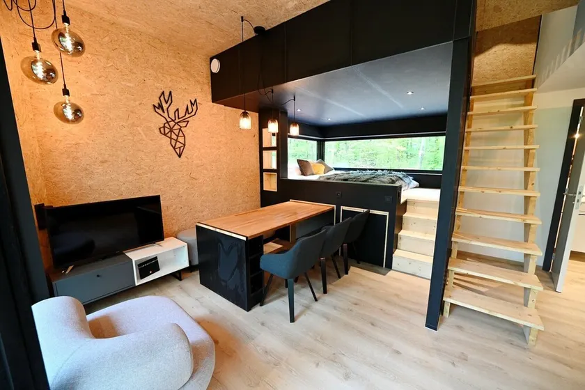 Lodge ecologico nella foresta di Oignies - Image 1