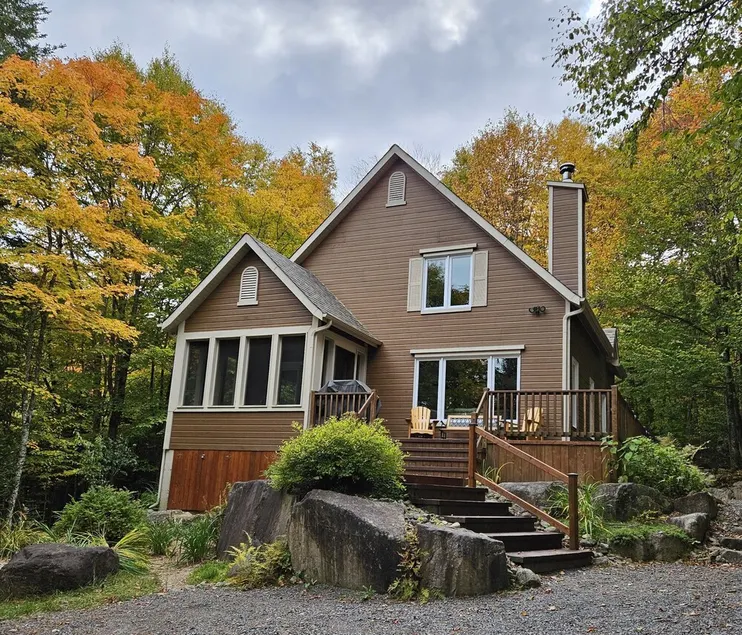 Le Chalet du Lac Vert - Saint-Adolphe-d'Howard - SPA, Fireplace, Lake Access - Image 1