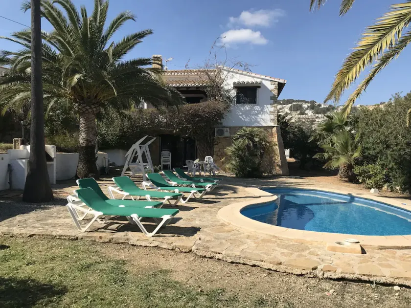 Moraira villa, sleeps 8, own pool, air conditioning, wifi - Image 1