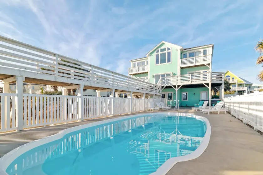 NYT til VRBO Oceanfront Dolphin Ridge med pool og boblebad. - Image 1