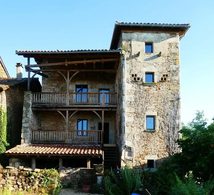 Large, charming stone house in a quiet location with a spectacular view - Image 1
