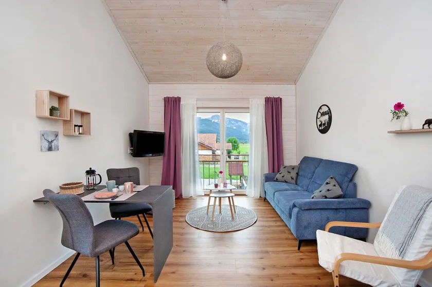 Appartamento 'Ferienwohnung Junge' con vista sulle montagne, balcone e Wi-Fi - Image 1