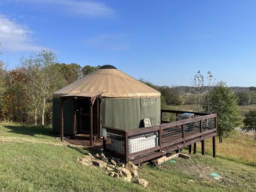 Luxury Yurt for Couples with Hot Tub on Deck - Image 1
